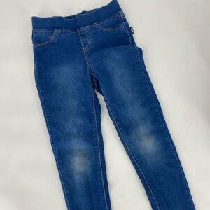 Girls blue DKNY Skinny Jeans Size 6 Stretch Denim Regular Rise full length